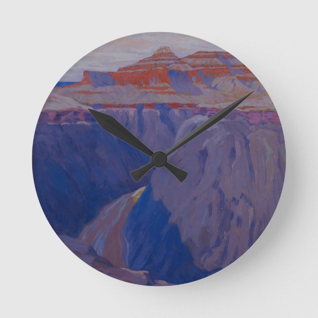 The Destroyer, c.1911-13 (oil on canvas) Round Clock (Front)