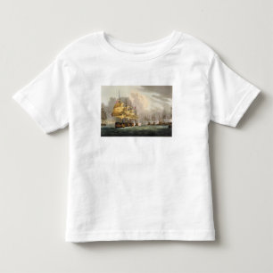 The Destruction of the Danish Fleet before Copenha Toddler T-shirt