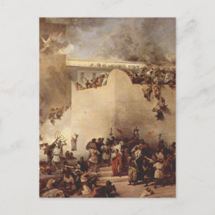 The Destruction Of The Temple Of Jerusalem Postcard