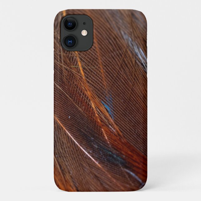 The Details of a Peacock Feather Case-Mate iPhone Case (Back)