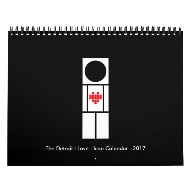 The Detroit I Love : Calendrier des icônes (Protection)