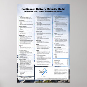 The Dev9 CD Maturity Poster