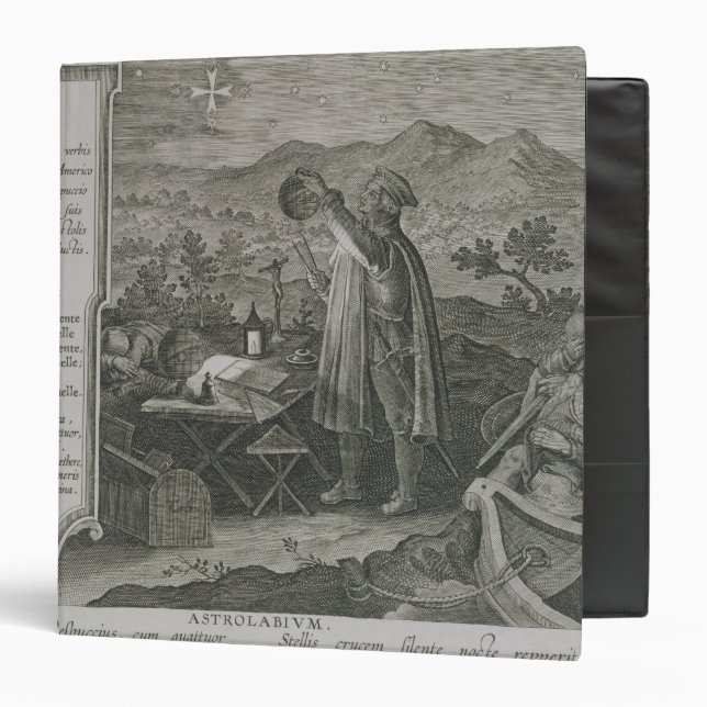 The Development of the Mariner's Astrolabe Binder (Front/Inside)