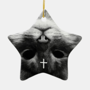 The Devil Inside.jpg Ceramic Ornament