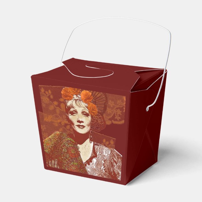 The devil is a woman favor box (Front Side)