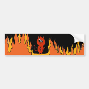 The Devil Made Me Do It! Bumper Sticker