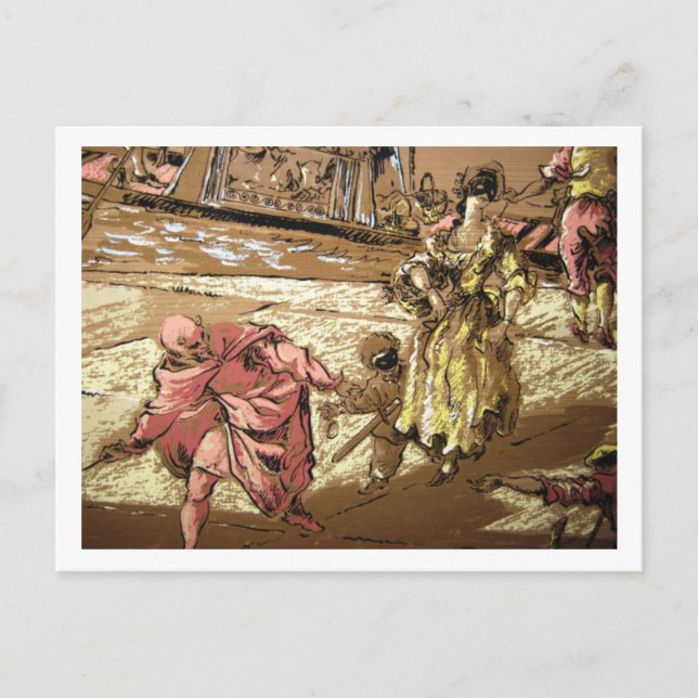 The Devil Made Me Do It Postcard (Front)