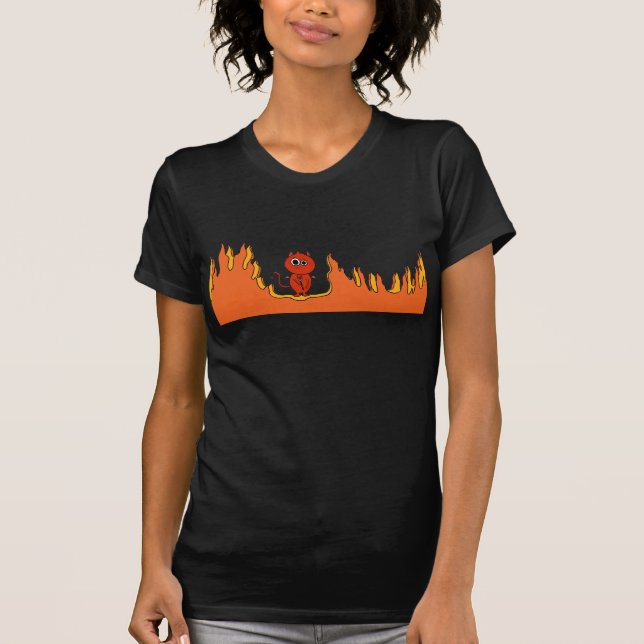 The Devil Made Me Do It! T-Shirt (Front)