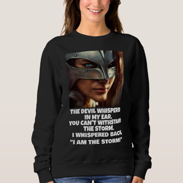 THE DEVIL WHISPERED IN MY EAR - T-SHIRTS (Front)