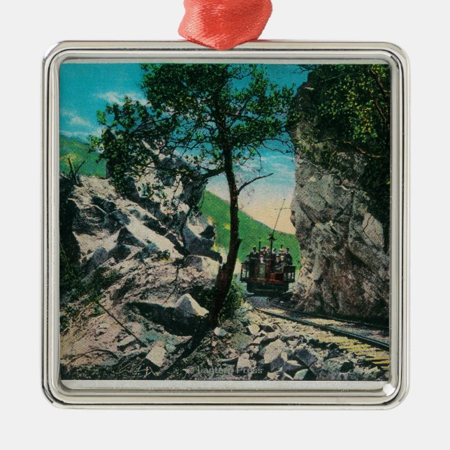 The Devil's Gateway, Mt. LoweMt. Lowe, CA Metal Ornament (Front)