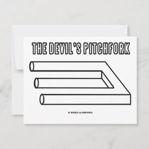The Devil's Pitchfork (Optical Illusion)