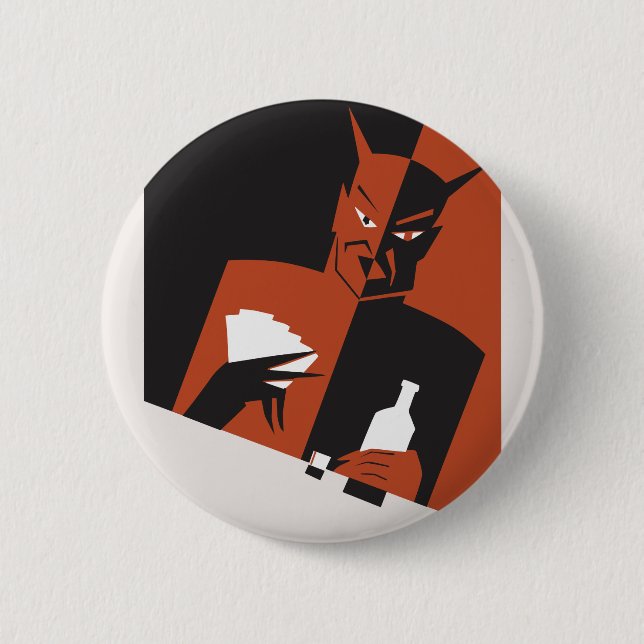 "The Devil's Vices" button (Front)