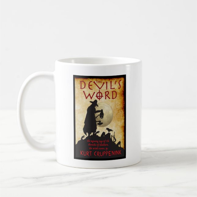 The Devil's Word Cover Image Mug (Left)