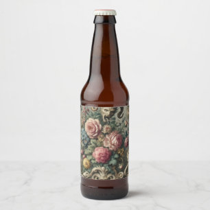 The Devourer of Bloom & Bone – Gothic Victorian Beer Bottle Label