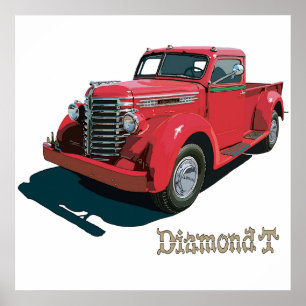The Diamond T 201 Poster