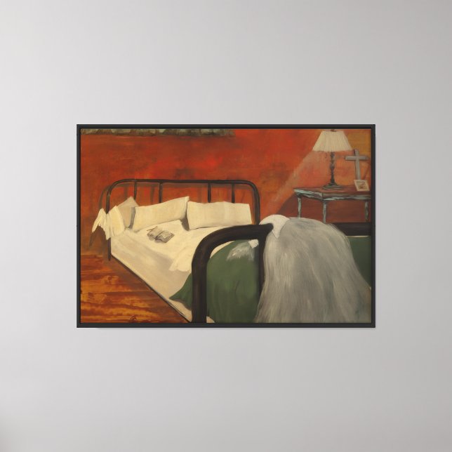 The Diary Canvas Print (Front)