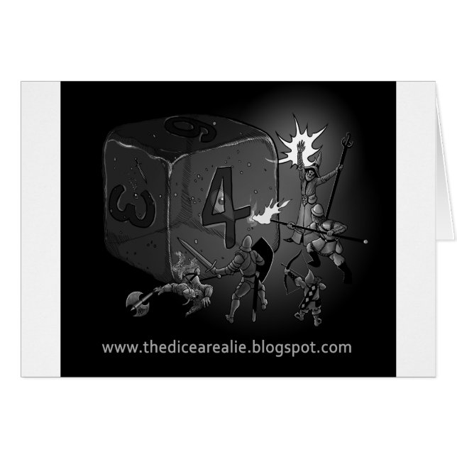 The Dice Are A Lie (Front Horizontal)