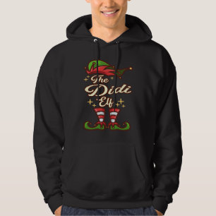 The DIDI Elf Family Group Matching PJ Christmas Hoodie