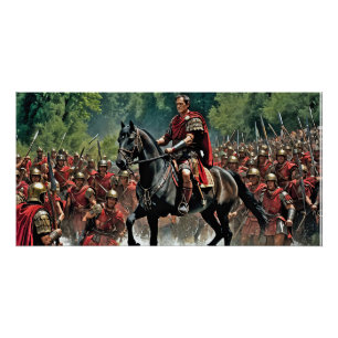 "The Die is Cast: Caesar's Rubicon Challenge" Poster