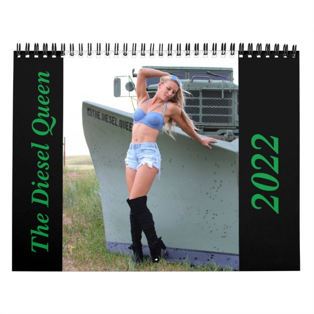 The Diesel Queen Modelling Calendar 2022 (Cover)