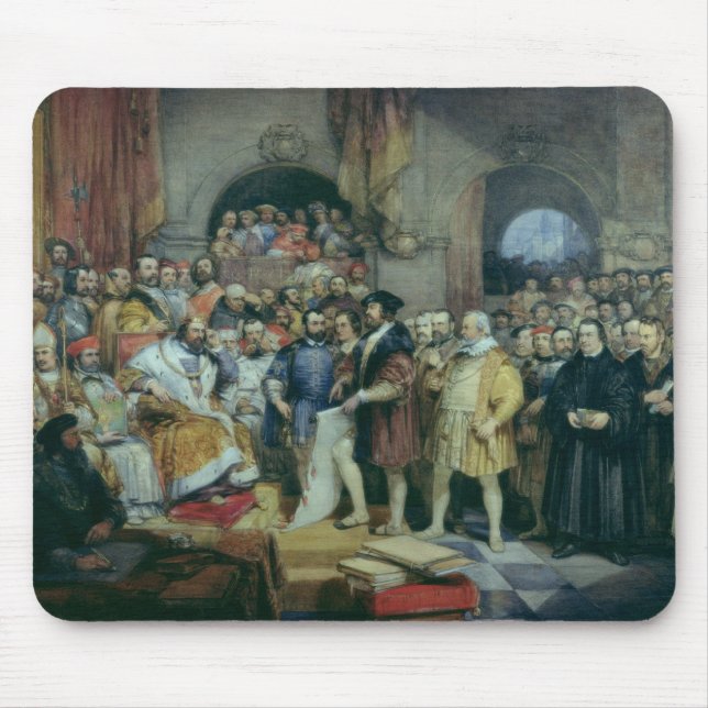 The Diet of Spires, 19 April, 1529 Mouse Pad (Front)