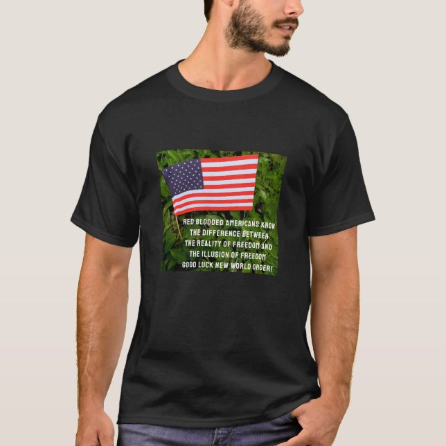 The Difference - flag (dark) T-Shirt (Front)