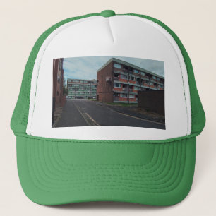 The different colours of the estate trucker hat