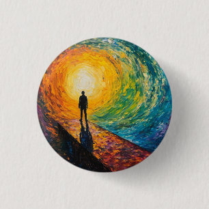 The Dimension's Edge 1 Inch Round Button