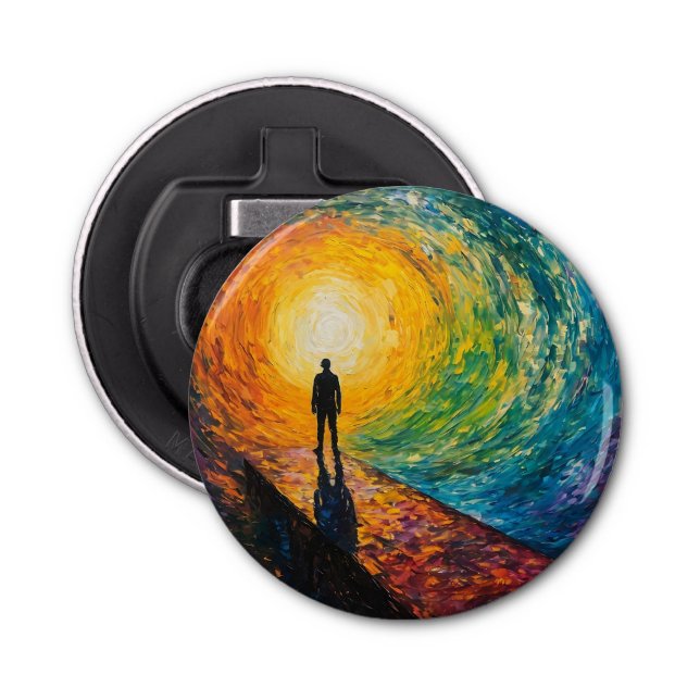 The Dimension's Edge Bottle Opener (Front)