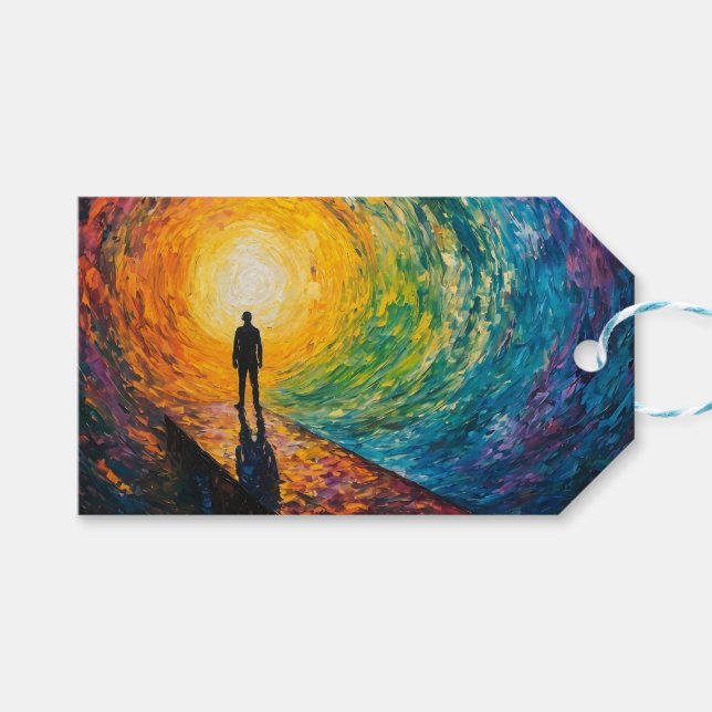 The Dimension's Edge Gift Tags (Front (Horizontal))