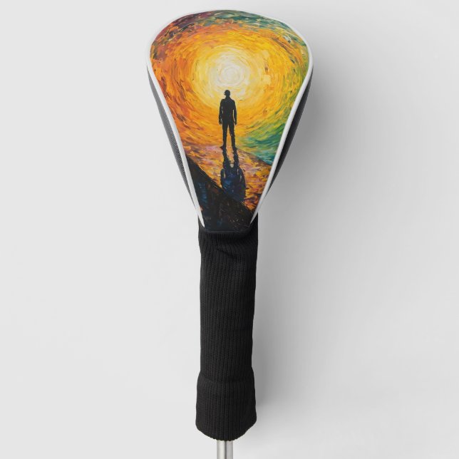The Dimension's Edge Golf Head Cover (Front)
