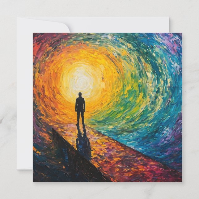 The Dimension's Edge Invitation (Front)