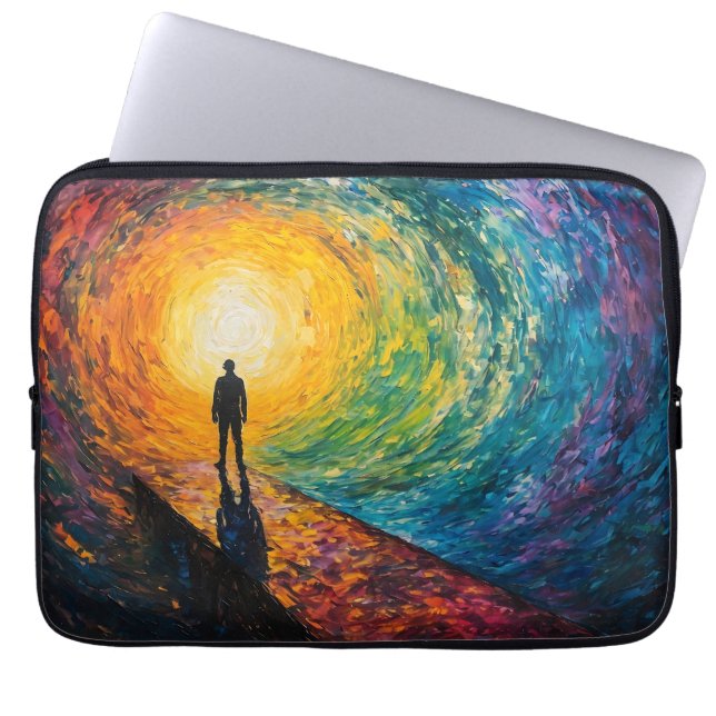 The Dimension's Edge Laptop Sleeve (Front)