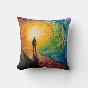 The Dimension's Edge Throw Pillow