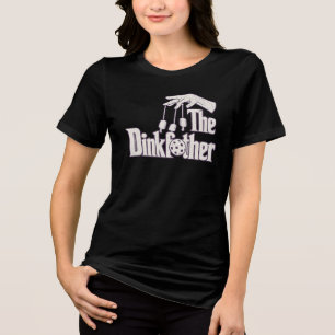 The Dinkfather Pickleball Godfather Parody Player Tri-Blend Shirt