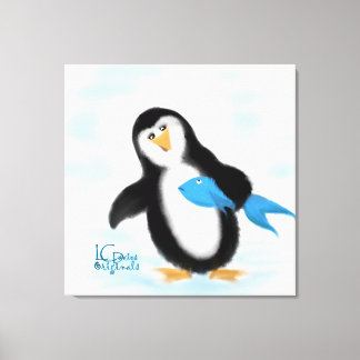 The Dinner Guest Stretched Canvas Print