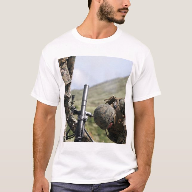 The direct-lay method of firing mortars T-Shirt (Front)