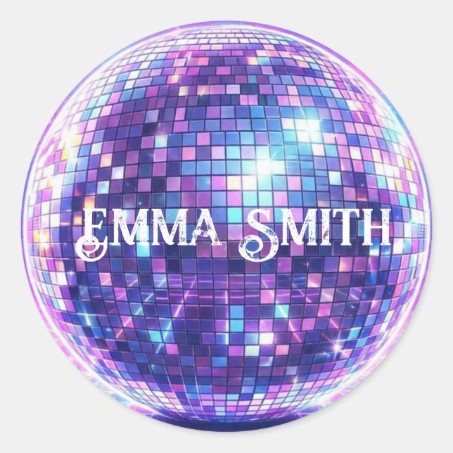 The Disco Ball Sticker (Front)