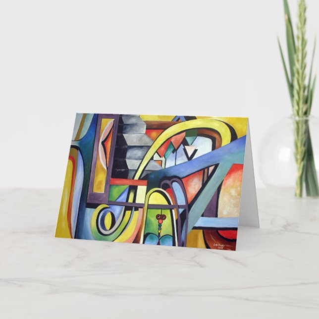 The Discovery - Blank notecard (Front)