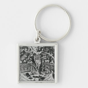 The Discovery of the Mississippi River Keychain