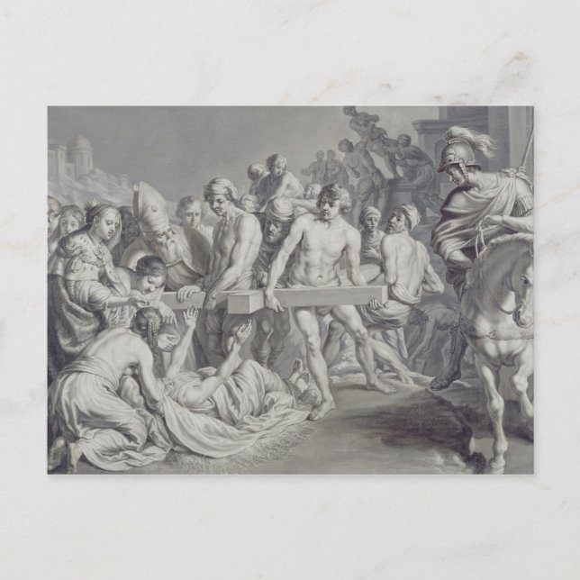 The Discovery of the True Cross Postcard (Front)