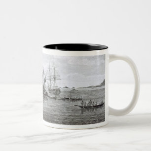 The Discovery on the Rocks in Queen Charlotte's So Two-Tone Coffee Mug