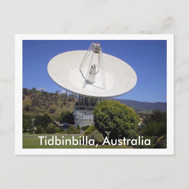 The dish postcard (Front)