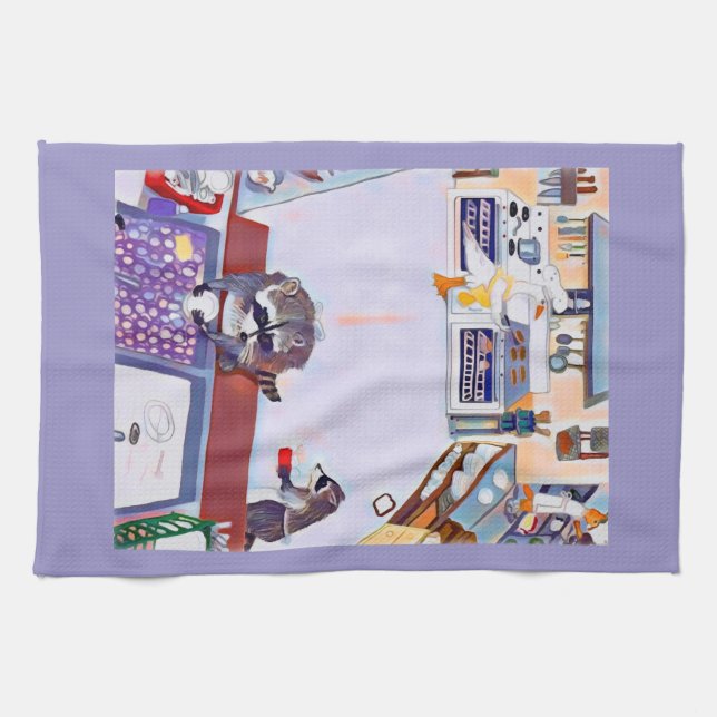 The Dish Washers Kitchen Towel (Horizontal)