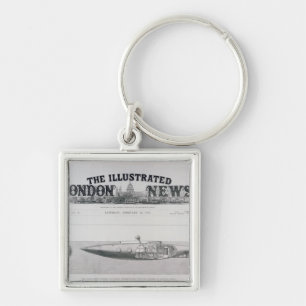 The Displacement Sinking and Rising Submarine Keychain