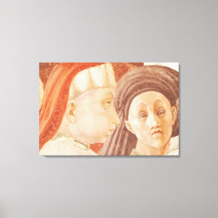 The Dispute of St. Stephen, 1433-34 Canvas Print