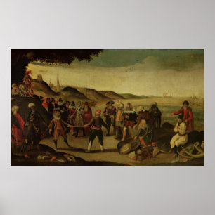 The Dispute over the Golden Baton Poster