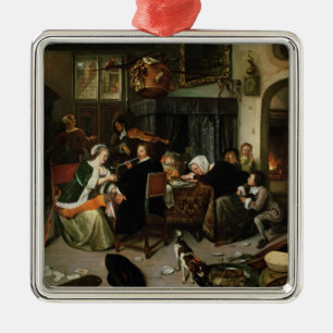 The Dissolute Household, 1668 Metal Ornament