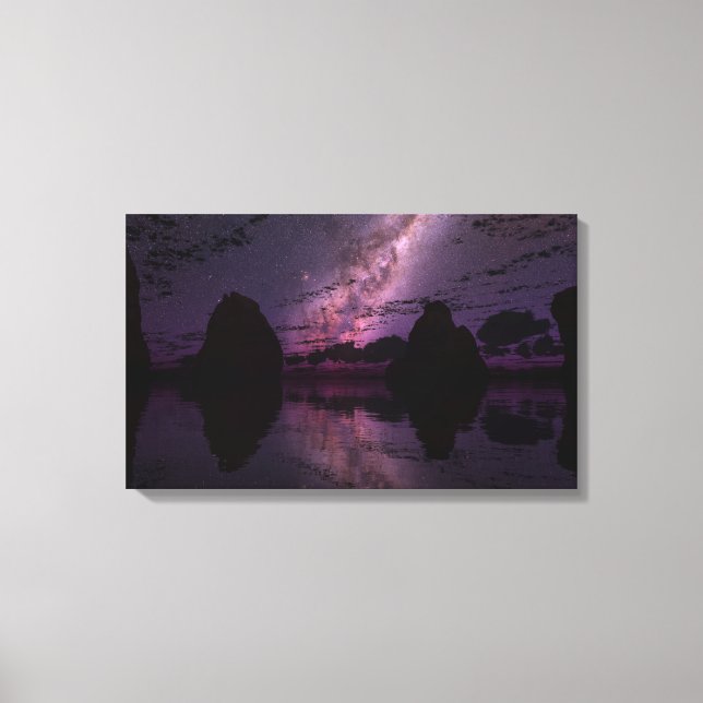 The Distant Lights Canvas Print (Front)