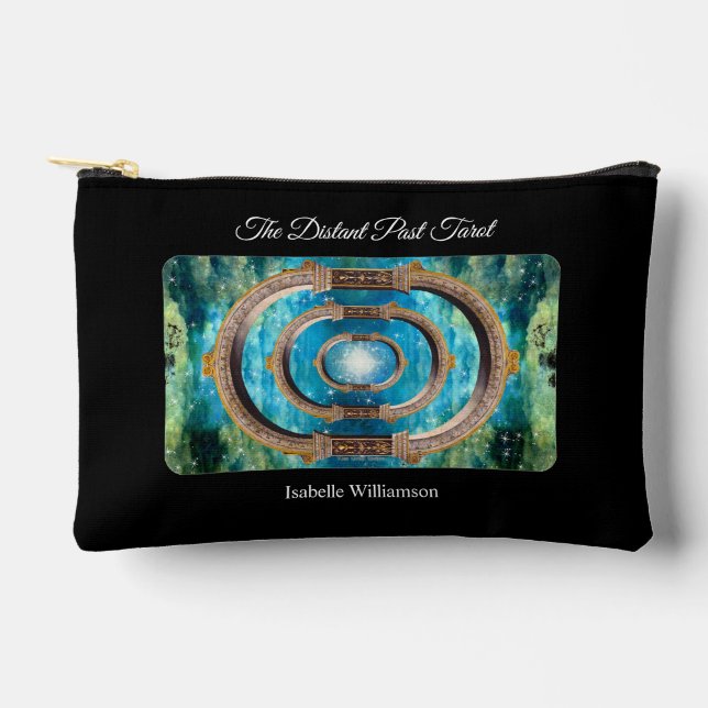 The Distant Past Tarot Card Deck Divination Oracle Accessory Pouch (Front)